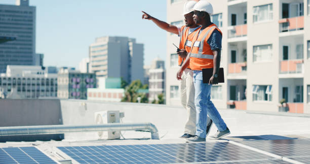 Solar panel installation
